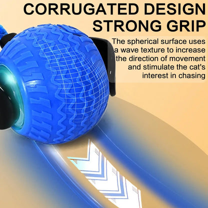 Rechargeable Interactive Cat Toy Ball - Durable Teaser for Play and Exercise, Available in Single or Double Pack